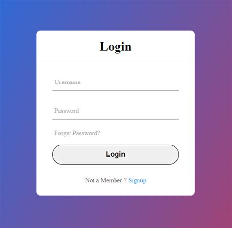 pinloginurl code|How To Create a Login Form .